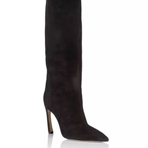 Schutz Maryana Sculpt Nubuck Boot  Size:9.5 Color:Black